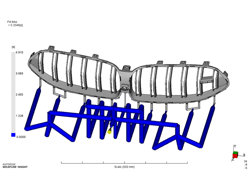 寶馬8系 格栅內(nèi)圈/BMW 8 Kidney Grille inner