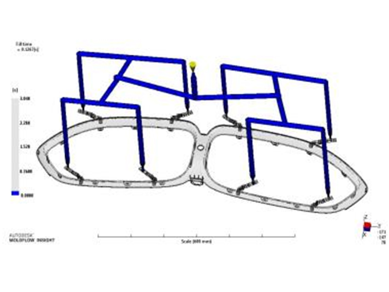 寶馬8系格栅外(wài)圈/BMW 8 Kidney Grille Ring 模具出口到(dào)歐州、Tooling export to EU
