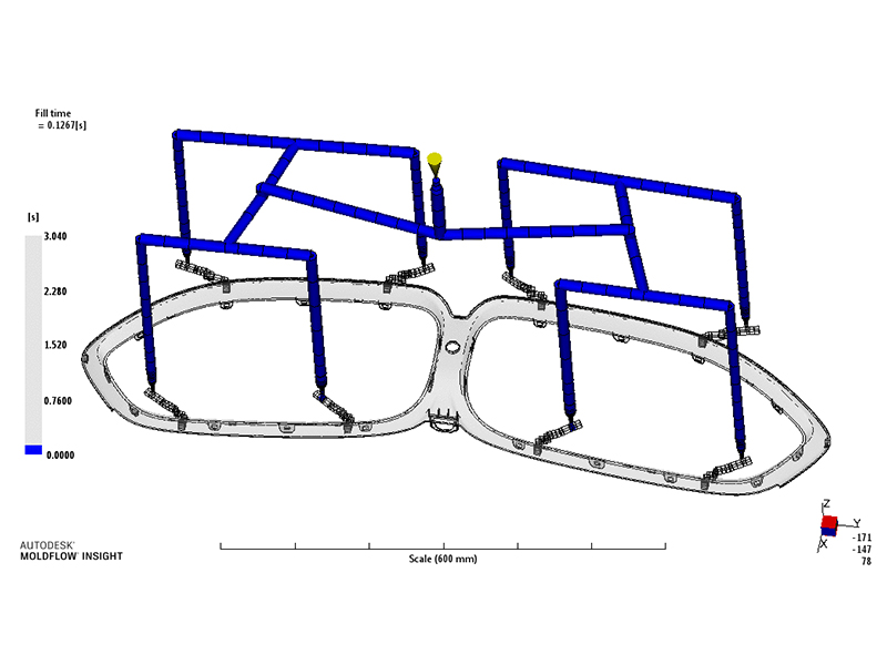 寶馬8系 格栅外(wài)圈/BMW 8 Kidney Grille Ring